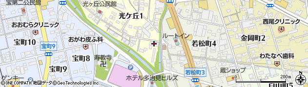 株式会社赤羽コンクリート多治見営業所周辺の地図