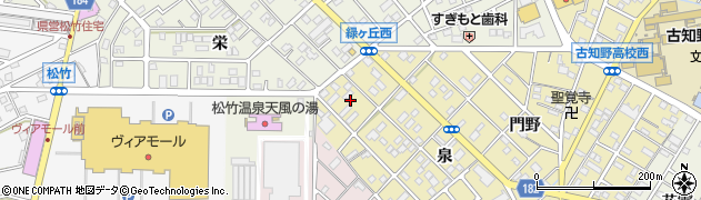 愛知県江南市飛高町泉19周辺の地図