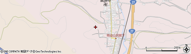 京都府綾部市梅迫町（陣屋奥）周辺の地図