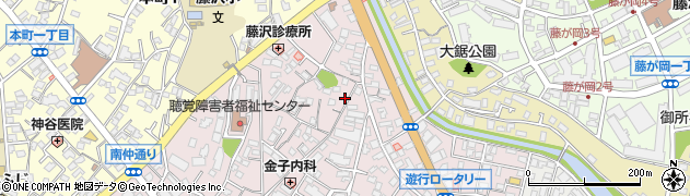 神奈川県藤沢市藤沢823周辺の地図