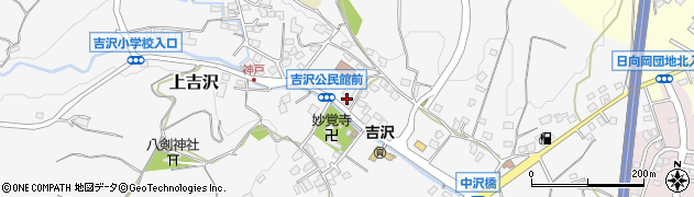 神奈川県平塚市上吉沢392周辺の地図