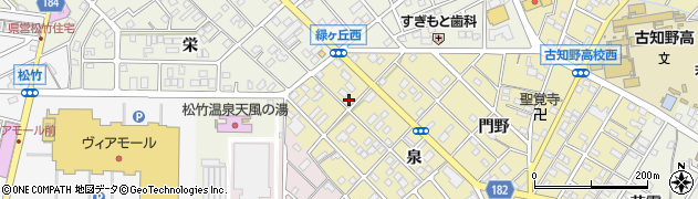愛知県江南市飛高町泉9周辺の地図