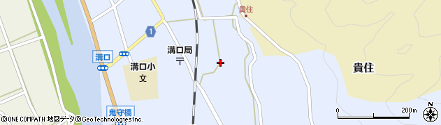 鳥取県西伯郡伯耆町溝口541周辺の地図