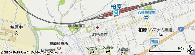 滋賀県米原市柏原989周辺の地図