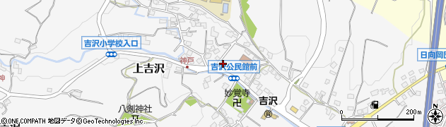 神奈川県平塚市上吉沢397周辺の地図