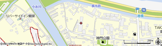 株式会社広田鉄工所　君津機械工場周辺の地図