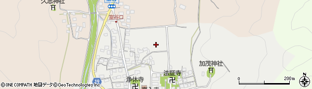 滋賀県米原市本郷周辺の地図