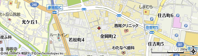 古田　長生館治療院周辺の地図