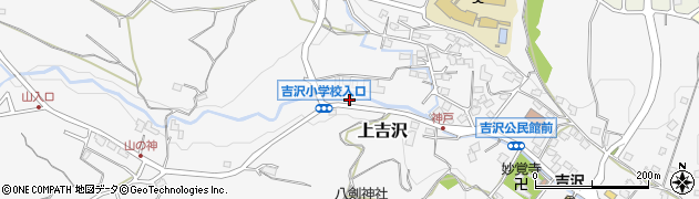 神奈川県平塚市上吉沢725周辺の地図