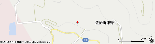 鳥取県鳥取市佐治町津野382周辺の地図
