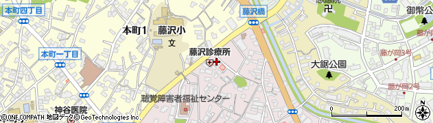 神奈川県藤沢市藤沢854周辺の地図