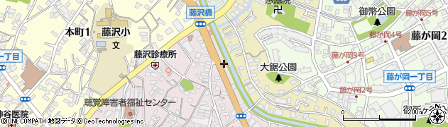 神奈川県藤沢市藤沢12周辺の地図