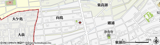 愛知県江南市松竹町向島149周辺の地図