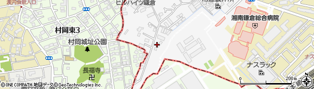 神奈川県鎌倉市植木811周辺の地図