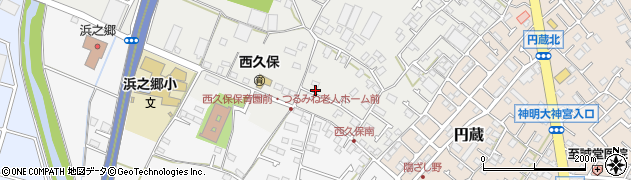 神奈川県茅ヶ崎市西久保604周辺の地図
