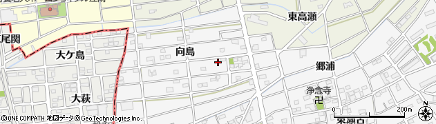 愛知県江南市松竹町向島155周辺の地図