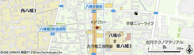 タックルベリー平塚八幡店周辺の地図