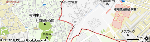 神奈川県鎌倉市植木855周辺の地図