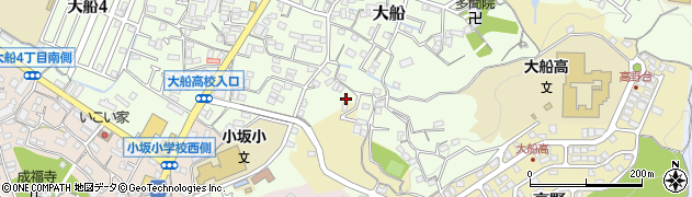 神奈川県鎌倉市大船2154周辺の地図