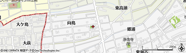 愛知県江南市松竹町向島143周辺の地図