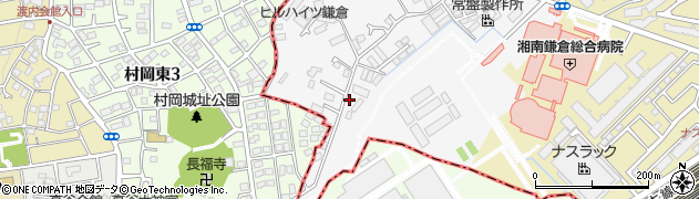 神奈川県鎌倉市植木812周辺の地図