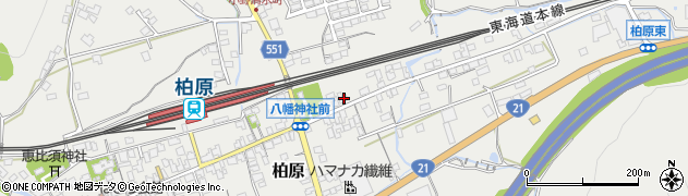 滋賀県米原市柏原916周辺の地図