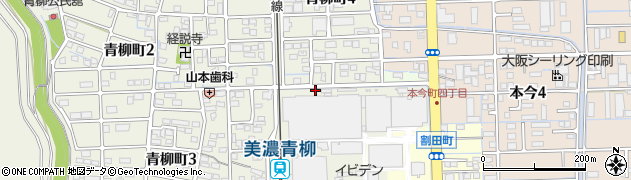 岐阜県大垣市青柳町468周辺の地図