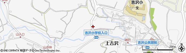 神奈川県平塚市上吉沢558周辺の地図