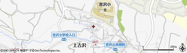 神奈川県平塚市上吉沢496周辺の地図