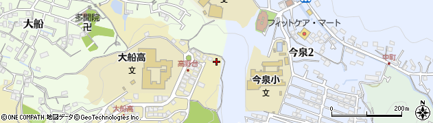 神奈川県鎌倉市高野29周辺の地図