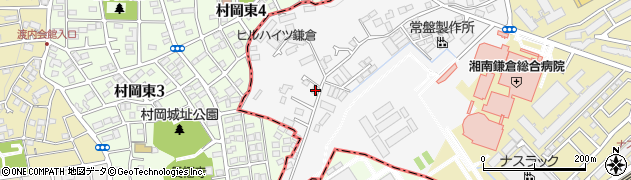 神奈川県鎌倉市植木827周辺の地図