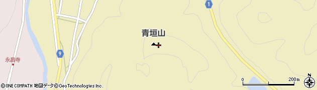 青垣山周辺の地図
