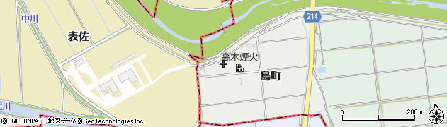 岐阜県大垣市島町636周辺の地図