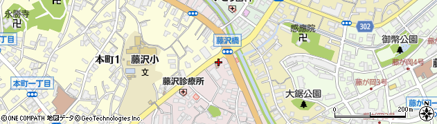 神奈川県藤沢市藤沢695周辺の地図