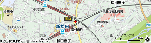 ユーミーらいふ新松田店周辺の地図