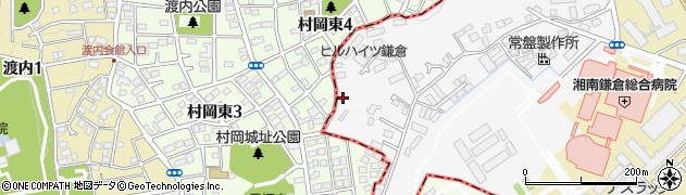 神奈川県鎌倉市植木845周辺の地図