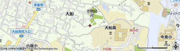 神奈川県鎌倉市大船2048周辺の地図