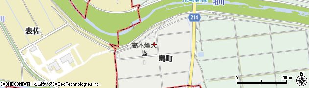 岐阜県大垣市島町802周辺の地図