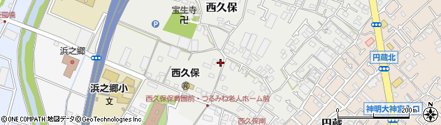 神奈川県茅ヶ崎市西久保573周辺の地図