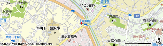 奇跡査定センター　藤沢橋店周辺の地図