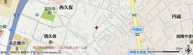 神奈川県茅ヶ崎市西久保676周辺の地図