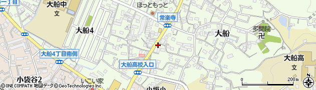 神奈川県鎌倉市大船1249周辺の地図