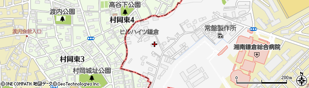 神奈川県鎌倉市植木837周辺の地図