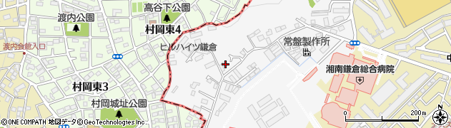 神奈川県鎌倉市植木757周辺の地図