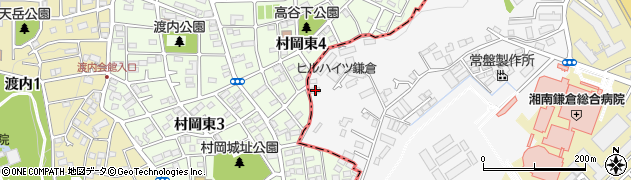 神奈川県鎌倉市植木844周辺の地図