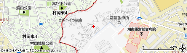 神奈川県鎌倉市植木763周辺の地図