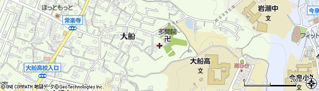 神奈川県鎌倉市大船2044周辺の地図