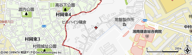 神奈川県鎌倉市植木754周辺の地図