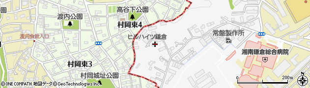 神奈川県鎌倉市植木841周辺の地図