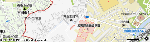 神奈川県鎌倉市植木711周辺の地図